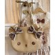 Sheep Puff Little Bear Big Head Bag(Reservation/4 Colours/Full Payment Without Shipping)